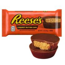 Chocolate Reeses Pasta De Amendoim Duo Cups 42g Two Cups Tortinha Escolha a Quantidade de Pacotes