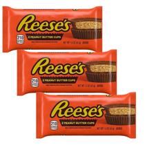 Chocolate Reeses Pasta De Amendoim Duo Cups 42g Two Cups Tortinha Escolha a Quantidade de Pacotes