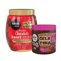 Chocolate Salon Line Kit com Gelatina e Creme Multy