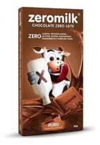 Chocolate Sem Lactose 40% Cacau 80Gr Zeromilk