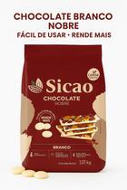 CHOCOLATE SICAO GOLD GOTAS 1,01kg CHOCOLATE BRANCO NOBRE