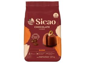 Chocolate Sicao Nobre 1,01kg Gotas Blend - Callebaut Chocolate Sicao Nobre 1,01kg Gotas Blend - Callebaut