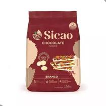 Chocolate Sicao Nobre Gold Branco Gotas 2,05kg Para Derreter
