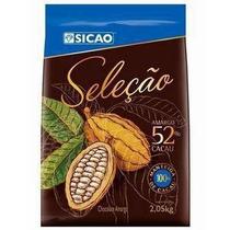 Chocolate Sicao Seleção Meio Amargo 52% Em Gotas 2,05Kg