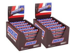 Chocolate Snickers C/ 20unid 900g - 2 caixas Chocolate Snickers C/ 20unid 900g - 2 caixas