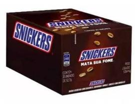 Chocolate Snickers comum display 900g com 20 und - mars