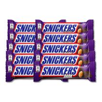 Chocolate Snickers Dark Meio Amargo Kit 10 unidades de 42g Chocolate Snickers Dark Meio Amargo Kit 10 unidades de 42g