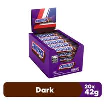 Chocolate Snickers Dark Original Display Com 20 Unidades 42g Chocolate Snickers Dark Original Display Com 20 Unidades 42g