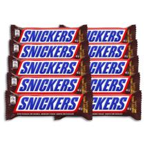 Chocolate Snickers Individual Kit 10 Unidades De 45G - Mars