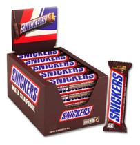 Chocolate Snickers Original Display Com 20 Unidades 45g Chocolate Snickers Original Display Com 20 Unidades 45g