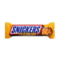 Chocolate Snickers Pé de Moleque 42g - Embalagem com 20 Unidades