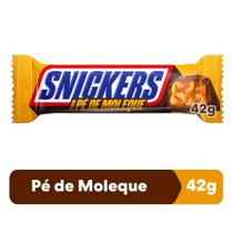 Chocolate Snickers Pé De Moleque Mars 42g Chocolate Snickers Pé De Moleque Mars 42g