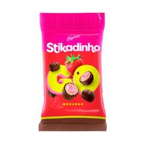 Chocolate Stikadinho Go Sabor Morango 40g