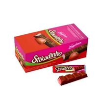 Chocolate Stikadinho Morango Display Com 32und - 393,6g