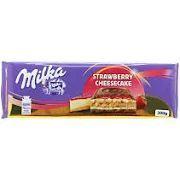 Chocolate Strawberry Cheescake MILKA 300g