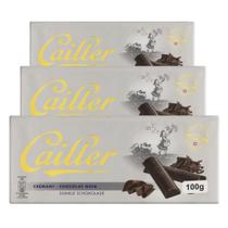 Chocolate Suíço Cailler 46% Cacau Amargo 3 Barras
