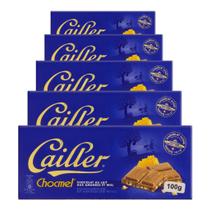 Chocolate Suíço Cailler Ao Leite Amêndoas e Mel 5 Barras