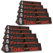Chocolate Suíço Toblerone Dark Kit 10 Unidades De 100G