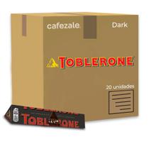 Chocolate Suíço Toblerone Dark Kit 20 Unidades de 100g Chocolate Suíço Toblerone Dark Kit 20 Unidades de 100g