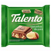 Chocolate talento castanhas do pará - 25g garoto - Kraft foods brasil