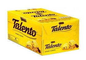 Chocolate Talento Cereais e Passas 85g - Caixa c/12un