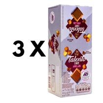 Chocolate Talento Diet GAROTO- 3 Caixas C/ 15un De 25g Cada
