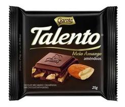 Chocolate TALENTO MEIO AMARGO 25g - Unidade - Garoto