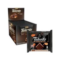 Chocolate Talento Meio Amargo Amendoas C/ 12 Unidades