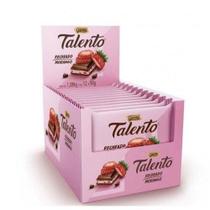 Chocolate talento recheio morango 85g 12 unidades - garoto - NESTLE BRASIL LTDA