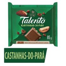 Chocolate Talento Sabor Castanhas do Pará 85g