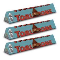 Chocolate Toblerone Amêndoa Crocante Kit 3 Unidades de 100g