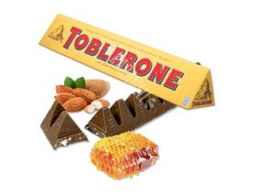Chocolate Toblerone Gigante Honey & Almond Nougat 360g - Importado Suiça