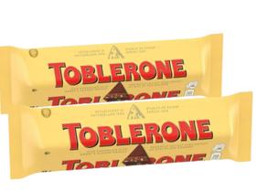 Chocolate Toblerone Nougat de Mel e Amêndoas 50g - 2 Unid