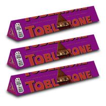 Chocolate Toblerone Nozes e Frutas Kit 3 Unidades de 100g