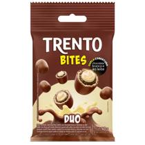 Chocolate Trento Bites Duo Chocolate Branco e ao Leite 40g Chocolate Trento Bites Duo Chocolate Branco e ao Leite 40g