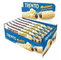 Chocolate trento massimo branco com cookies 375 g com 16 unidades Chocolate trento massimo branco com cookies 375 g com 16 unidades