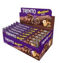 Chocolate Trento Massimo Nuts 25g - Embalagem com 15 Unidades Chocolate Trento Massimo Nuts 25g - Embalagem com 15 Unidades