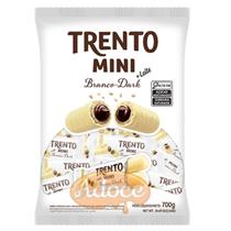 Chocolate Trento Mini pacote 50unX14g Peccin Branco Dark Chocolate Trento Mini pacote 50unX14g Peccin Branco Dark