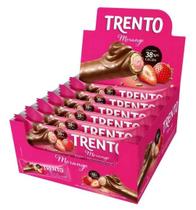 Chocolate trento morango 464 gr 16 unidades