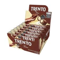 Chocolate Trento Wafer Duo 29g - Embalagem com 16 Unidades Chocolate Trento Wafer Duo 29g - Embalagem com 16 Unidades