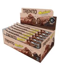 Chocolate Trento Wafer Massimo Brownie 25g - Embalagem com 15 Unidades