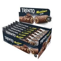 Chocolate Trento Wafer Massimo Dark 25g - Embalagem com 15 Unidades Chocolate Trento Wafer Massimo Dark 25g - Embalagem com 15 Unidades