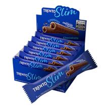 Chocolate Trento Wafer Slim Chocolate 20g - Embalagem com 16 Unidades Chocolate Trento Wafer Slim Chocolate 20g - Embalagem com 16 Unidades