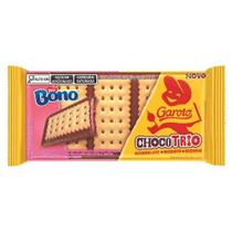 Chocolate trio Biscoito Bono Recheio Morango Garoto 90g Chocolate trio Biscoito Bono Recheio Morango Garoto 90g