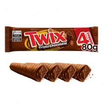 Chocolate Triplo Chocolate 4 Barras 80g Twix