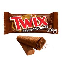 Chocolate Twix Triplo Chocolate Individual 40g