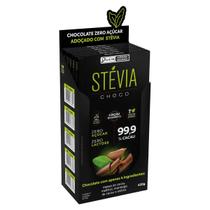 Chocolate Vegano 99% Cacau Adoçado Com Stévia 70g Dp 06 Un