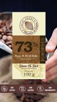 Chocolate Vegano Cacau Sweet 73% Intenso - Kit Com 6 Barras