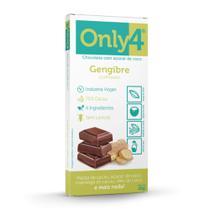 Chocolate Vegano Com Gengibre Only 4 20g