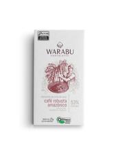 CHOCOLATE VEGANO ORGÂNICO CAFÉ ROBUSTA AMAZÔNICO 53% CACAU 25g CHOCOLATE VEGANO ORGÂNICO CAFÉ ROBUSTA AMAZÔNICO 53% CACAU 25g